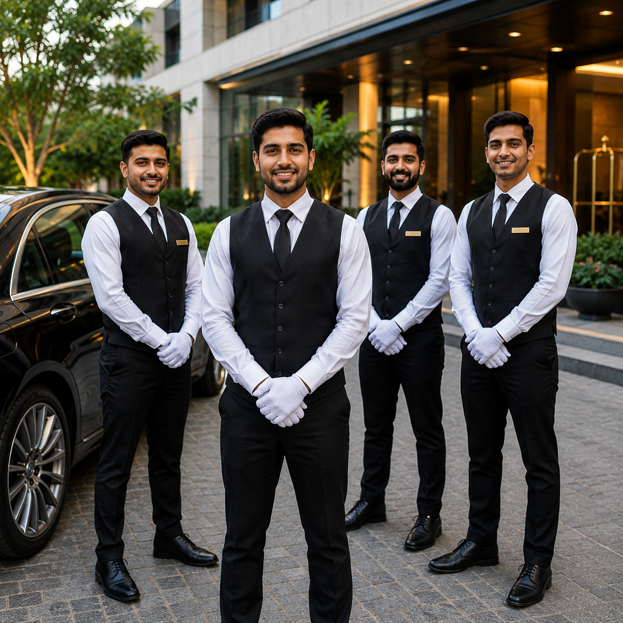 Premium guest arrival